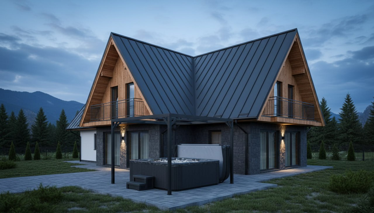 Nowoczesny Domek w Zakopanem z Jacuzzi i Pełnym Wyposażeniem – Blisko Stoków i Centrum